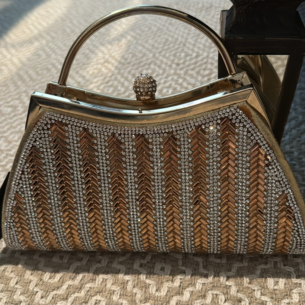 New with tags gold - d’margeaux bag
